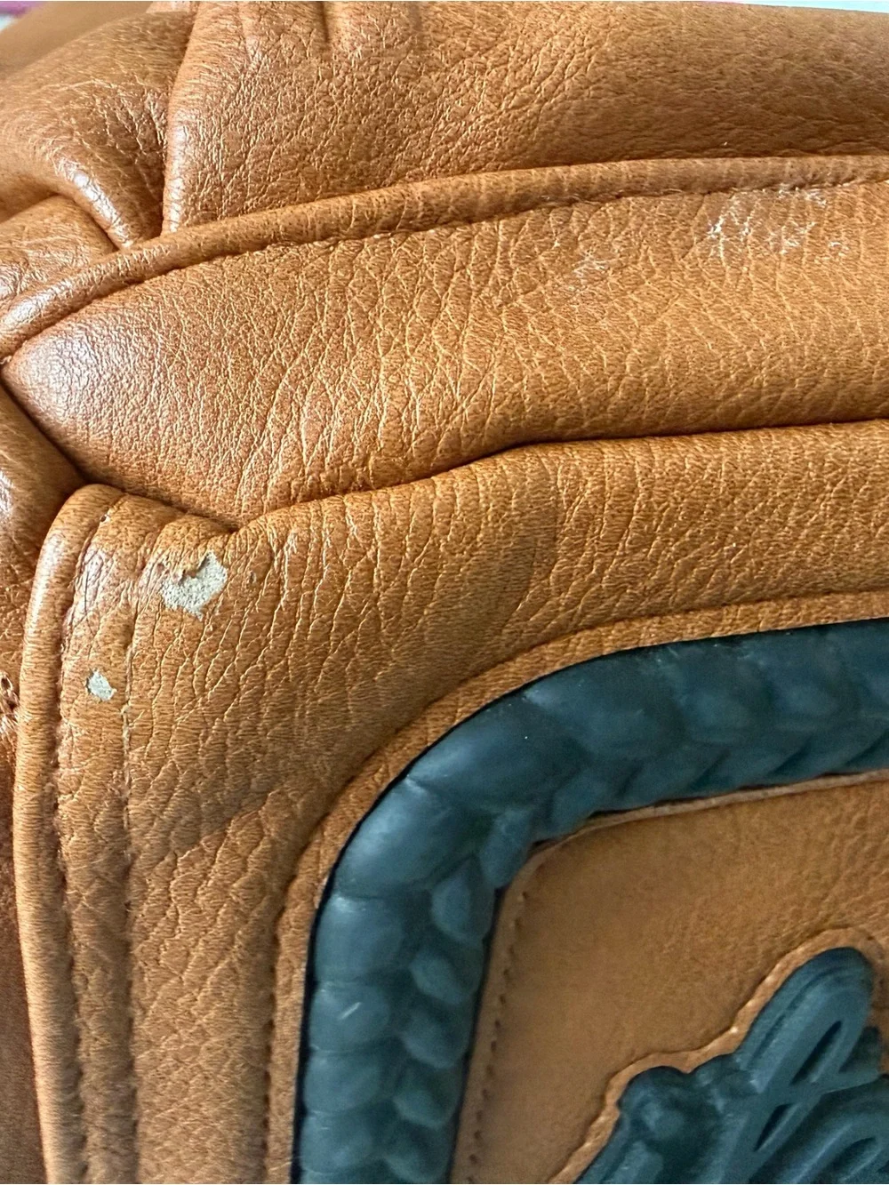 Itzy Ritzy Tan Vegan Leather Backpack Diaper Bag